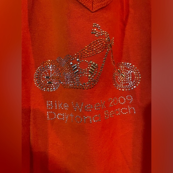 Y2K Biker Week Tank Too Women’s Large - Picture 3 of 5